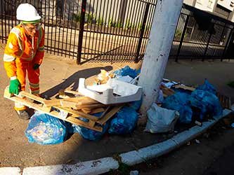 Foto Coleta Grandes Objetos